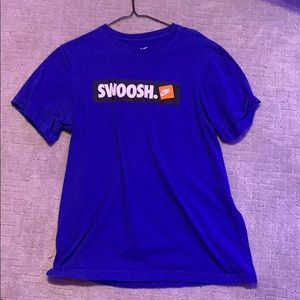Nike Swoosh t-shirt.